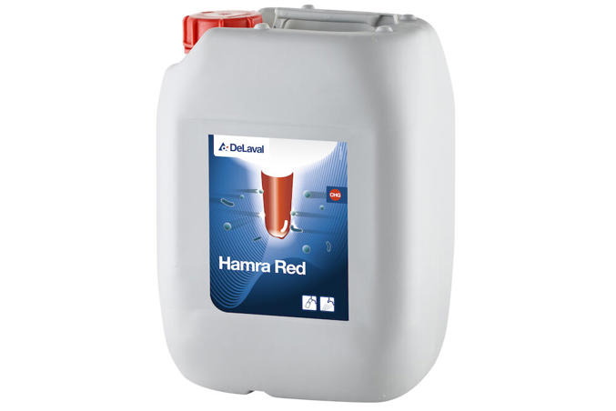 Hamra Red™ – środek do dezynfekcji strzyków po doju z zawartością chlorheksydyny