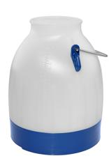 Plastik kova 30L, Yarı Saydam/Mavi