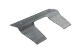 Hanger bracket for calf feeding bucket 