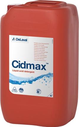 Cidmax – kwaśny środek do mycia instalacji udojowych i schładzalników Product image