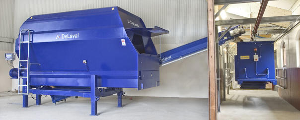 DeLaval horizontal stationary mixer HSM12