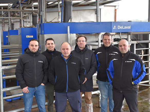 delaval-batch milking-SAT Villamayor de Negral