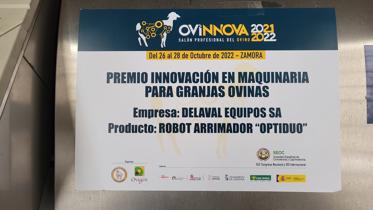 DeLaval OptiDuo Premiado en Ovinnova