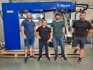 Curso DeLaval robot ordeño vms 