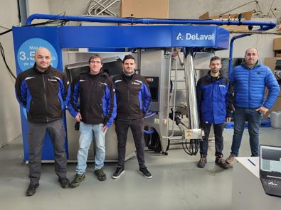 Formación robot de ordeño DeLaval VMS