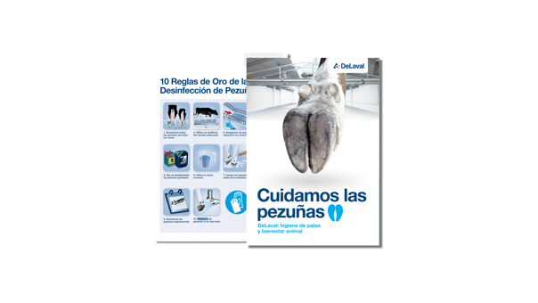 Folleto cuidado de las pezuñas con delaval