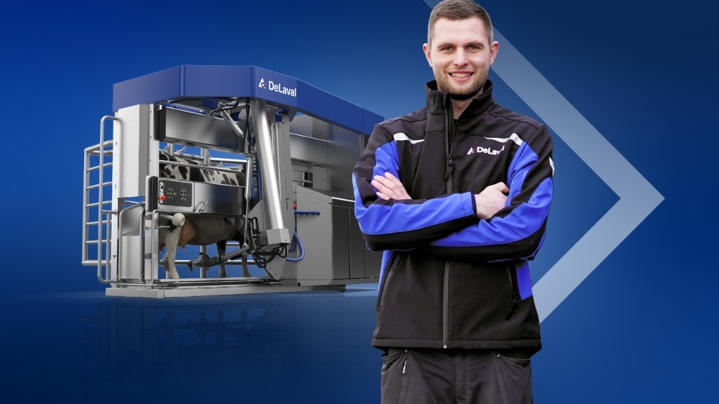 robot de ordeño DeLaval VMS V300