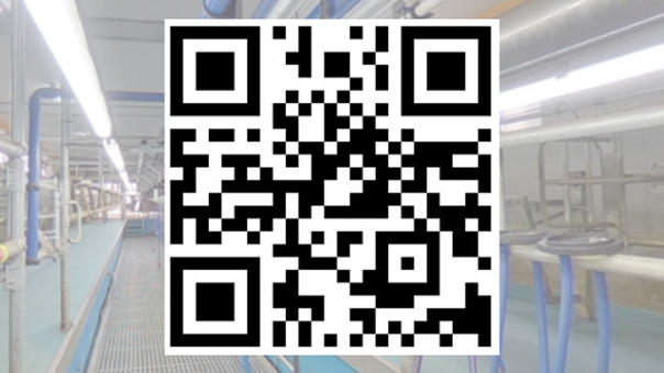 QR de visita virtual sala HB50 Midiline